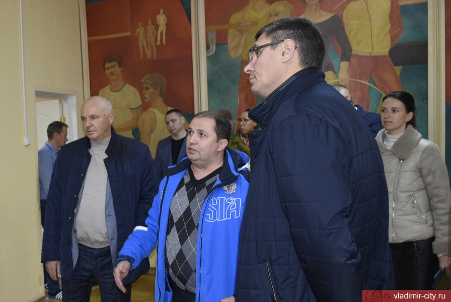 Александр Авдеев и Андрей Шохин обговорили развитие спортивной инфраструктуры Владимира