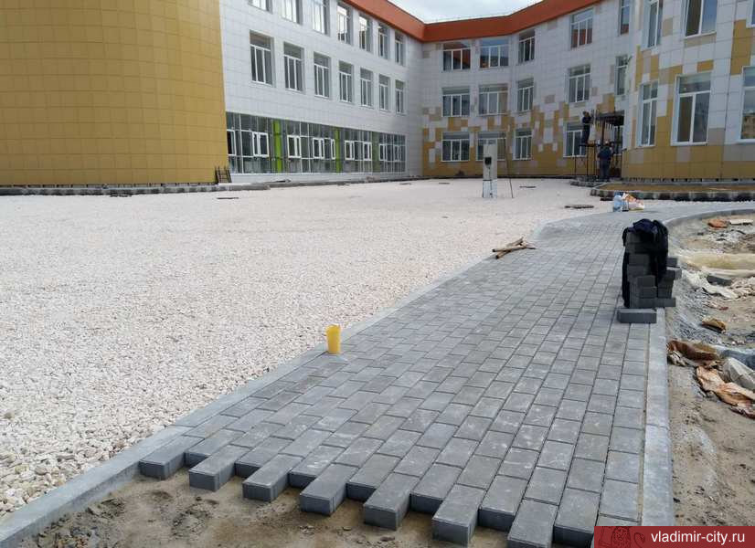 Во Владимире продолжается строительство нового здания школы №46