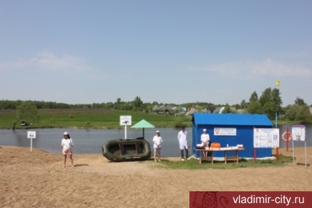 Владимирские пляжи готовят к купальному сезону