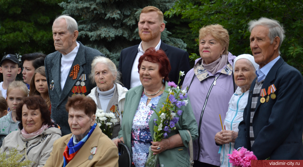 Владимирцы почтили память погибших в Великой Отечественной войне	