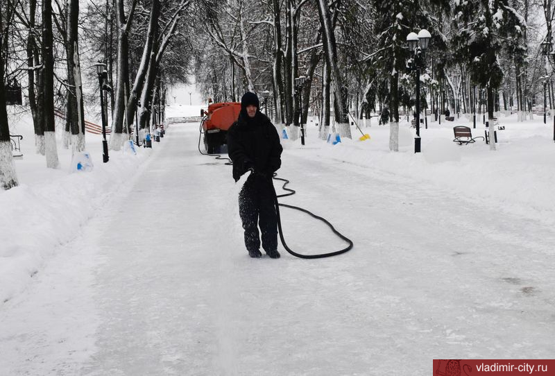 Этой зимой во Владимире будут работать более 20 катков