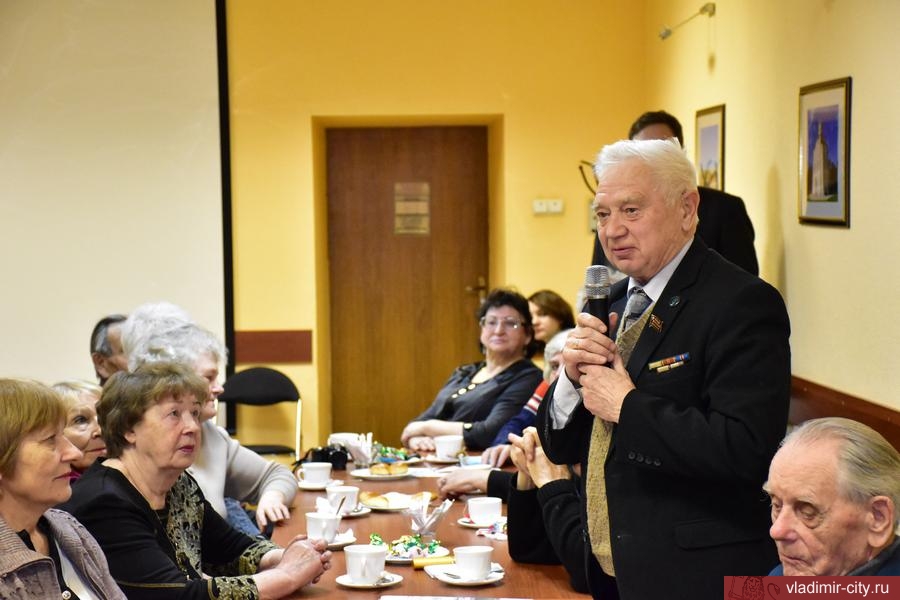 Андрей Шохин встретился с активом городского Совета ветеранов